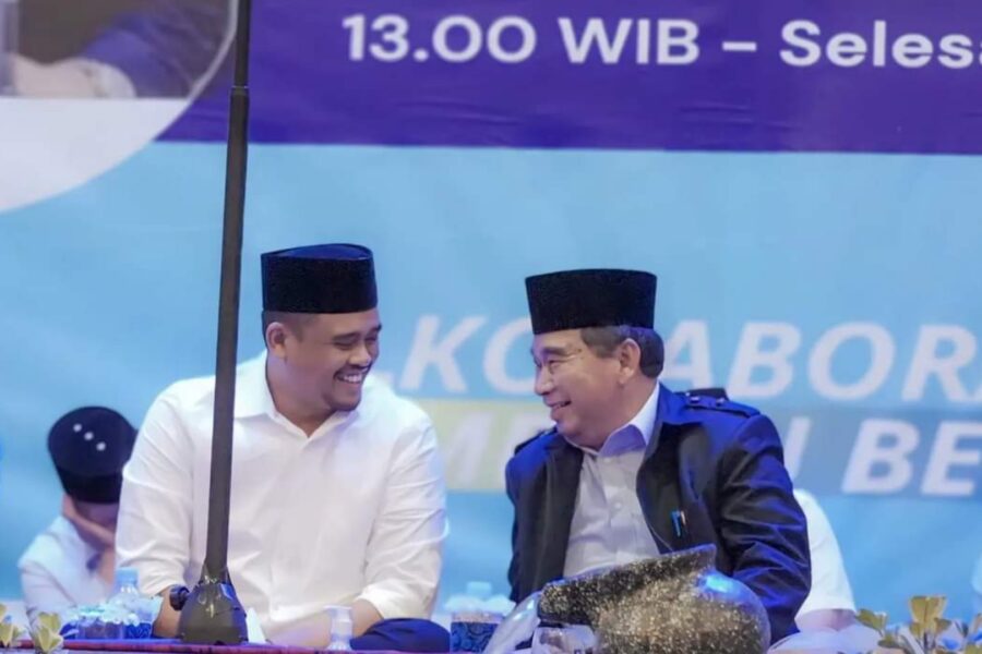 Hadiri Pengajian Akbar, Bobby Nasution Ajak Jemaah Wujudkan Pemilu Damai