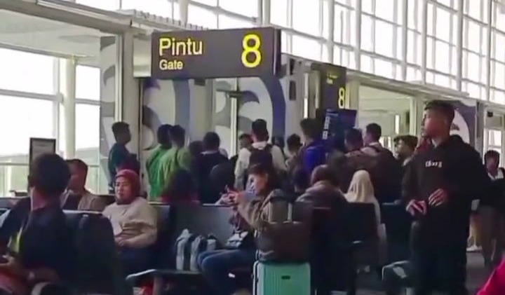 Maskapai Penerbangan Lion Air Delay di Bandara KNO Deli Serdang