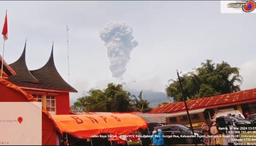 Gunung Marapi Erupsi, Status Level (III) Siaga