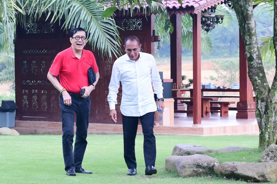 Posting Kedekatan Dengan Yasonna Laoly, Edy Rahmayadi: Bertepatan Beliau Lagi di Sumut