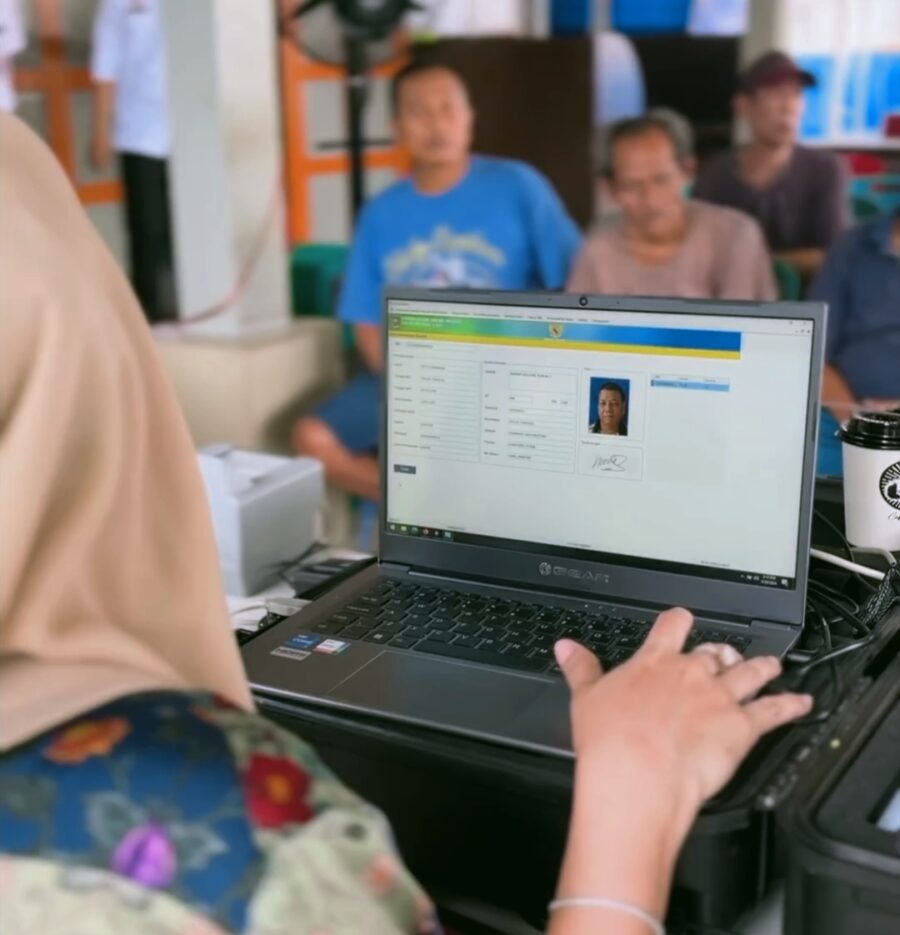 Pendataan Disdukcapil Kota Medan Bersama Rutan Kelas 1 Medan Untuk Mensukseskan Pilkada 2024