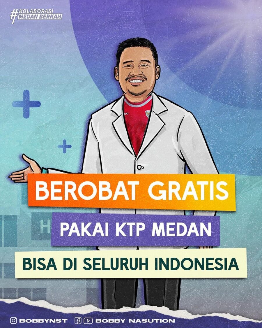 Pertama di Indonesia Berobat Gratis Andalan Walikota Medan