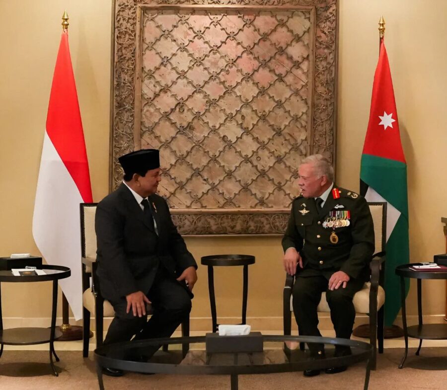 Tanggap Darurat Gaza, Menhan RI bertemu Raja Yordania