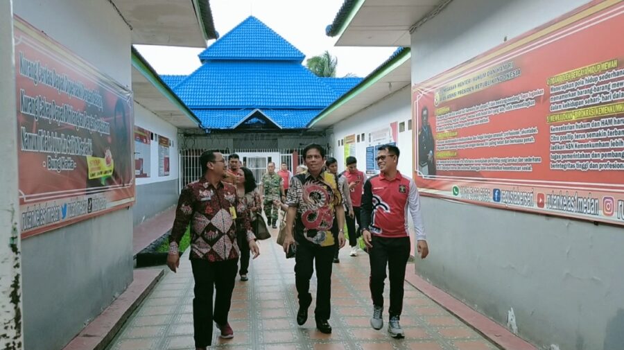 Inspeksi Mendadak Anggota Ombudsman RI ke Rutan Kelas I Medan