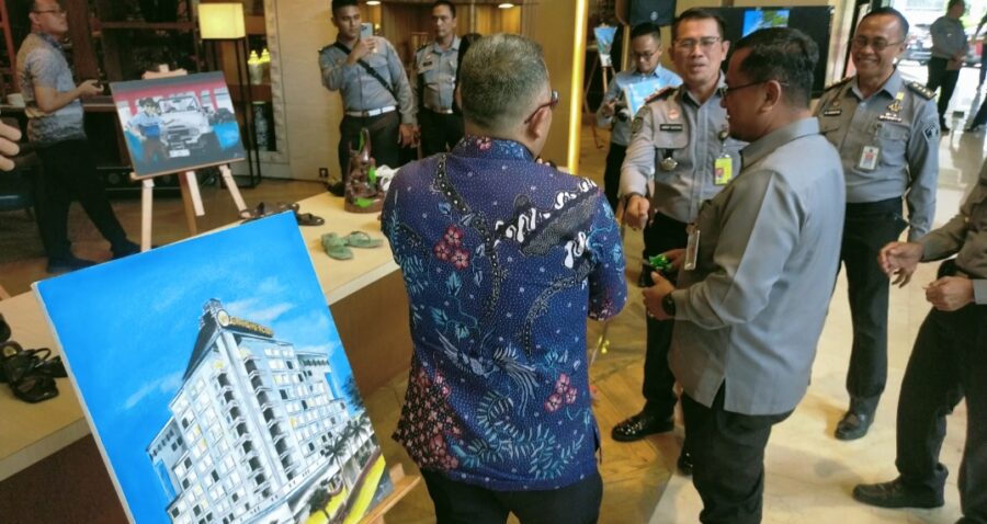 Kerajinan Bimkeragusta di Pamerkan di Hotel Bintang Lima Medan