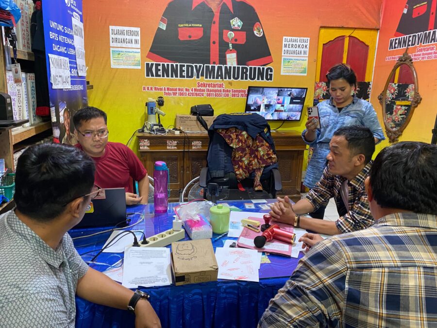 Rusak Rumah Toko, Kennedy Manurung Dijemput Kajari Medan
