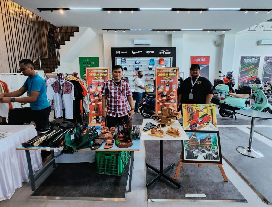 Kerajinan Bimkeragusta Ramaikan Pameran Motoplex in Action Medan
