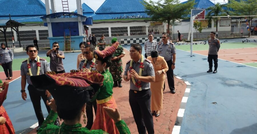 Pisah Sambut Karutan Kelas I Medan, Dihadiri Kadivpas Kanwil Kemenkumham Sumut