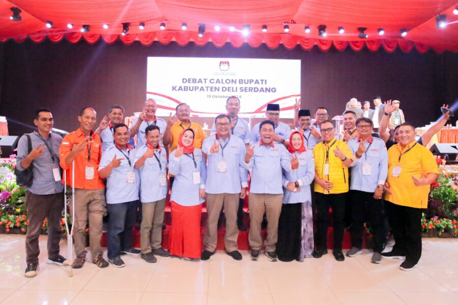 Paslon 02 Pilkada Deli Serdang Yakin Menang