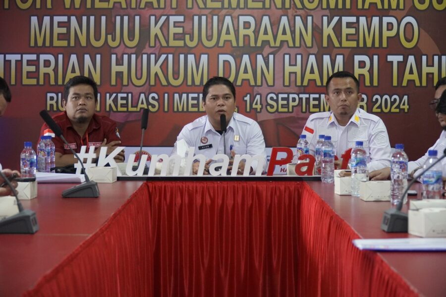 Siap Sukseskan Pilkada, Petugas KPPS Rutan Kelas I Medan Ikuti Bimtek