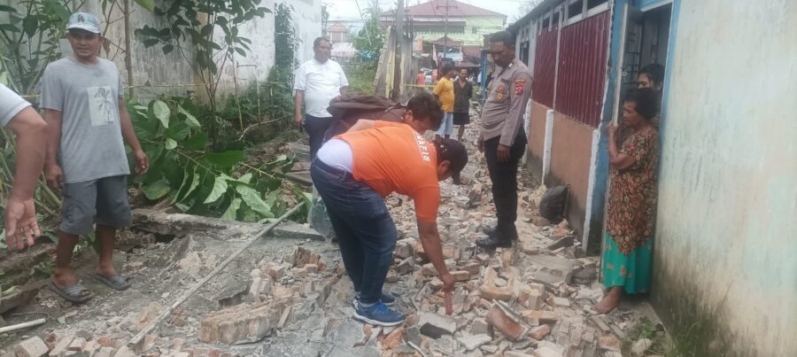 Tembok SPBU Roboh, Dua Orang Meninggal Dunia