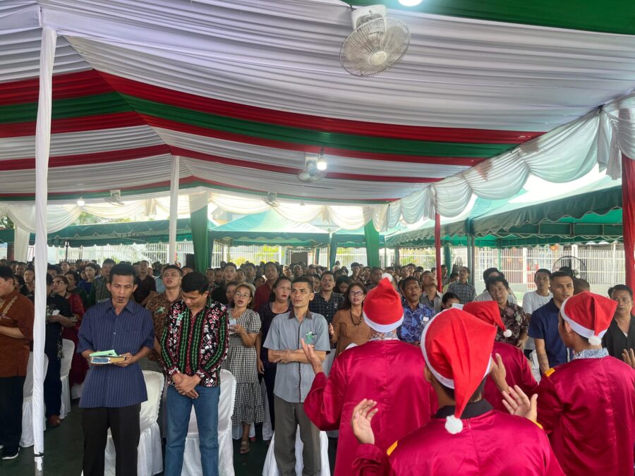 Perayaan Natal Penuh Sukacita di Rutan Kelas I Medan