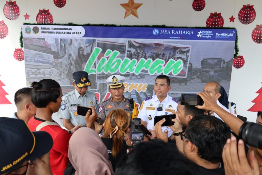 Libur Nataru 2024, Dishub Sumut Prediksi 9,2 Juta Orang Memasuki Wilayah Sumut