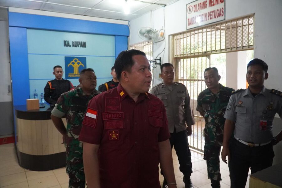 Pastikan Rutan Aman Menjelang Pergantian Tahun, Ka Kpr Kontrol Rutan