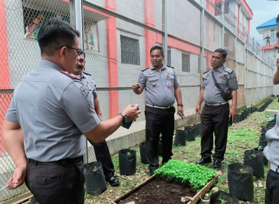 Galak, Warga Binaan Pancur Batu Terlibat Ketahanan Pangan