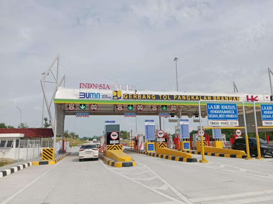 Tol Seksi Tanjung Pura-Pangkalan Brandan di Buka