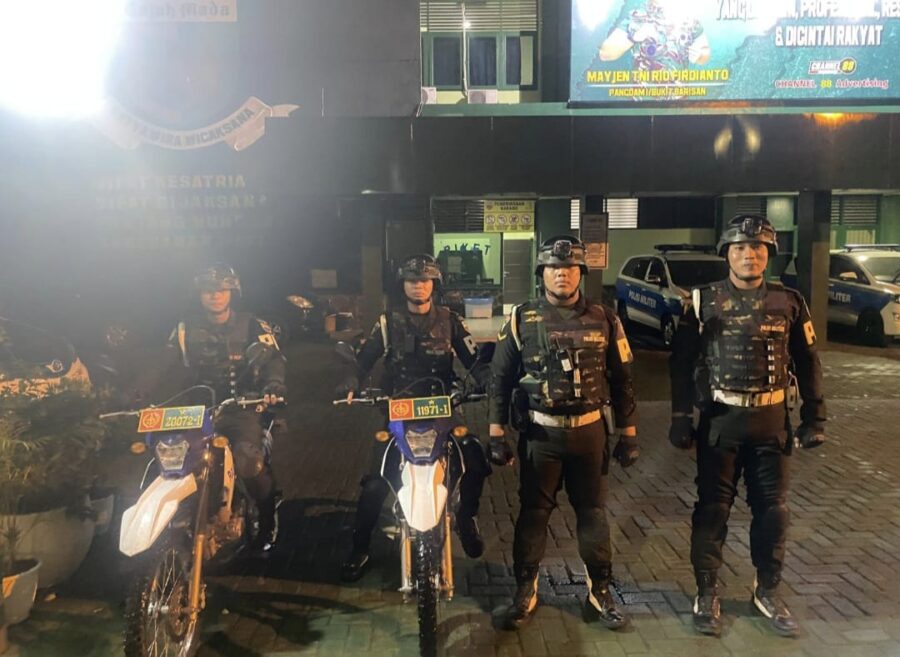Tim Anti Begal Rutin Patroli di Kota Medan