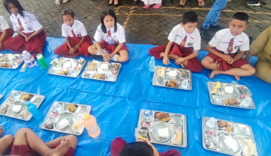 Program Makan Sehat Terlaksana di SD Medan Tuntungan