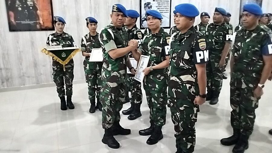 Ungkap Kasus Pembunuhan, Komandan Detasemen Polisi Militer I/5 Berikan Penghargaan ke Personel