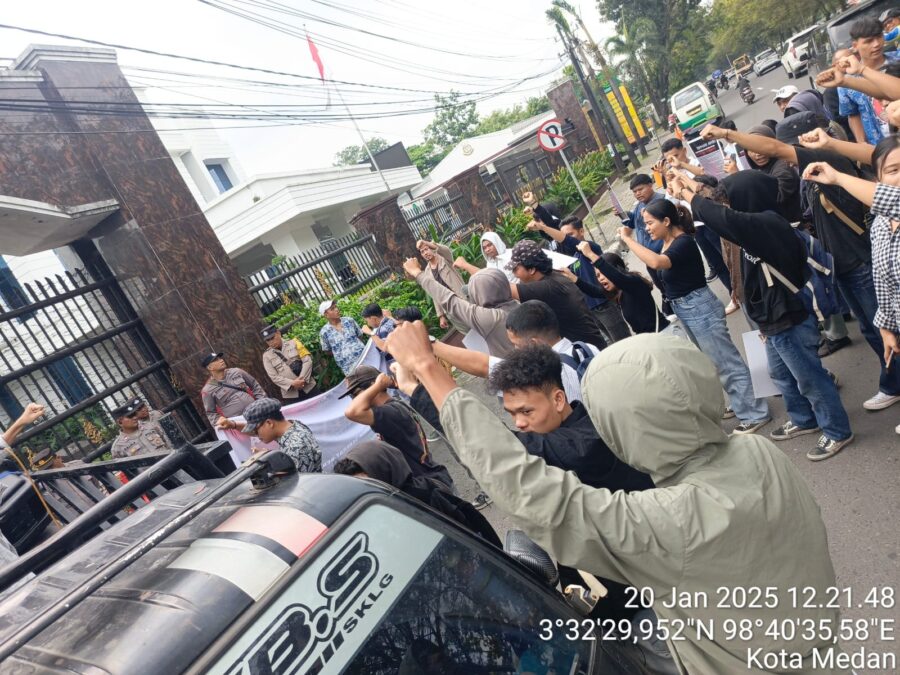 Anggota Dewan Terlibat Penganiayaan, Mahasiswa Demo Desak Aparat Profesional