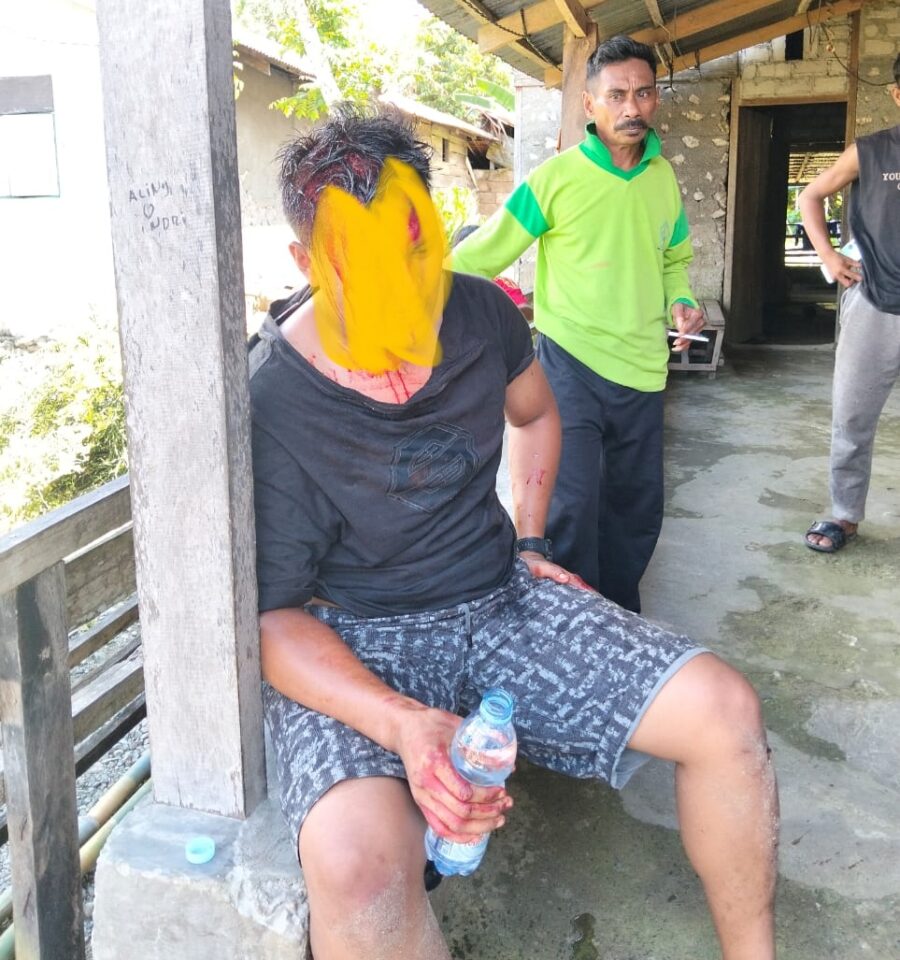 Anggota Polisi Jadi Korban Kemarahan Warga di Desa Yaba Bacan Barat
