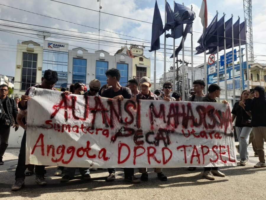 Aliansi Mahasiswa Sumut Minta Partai Nasdem Pecat ESS
