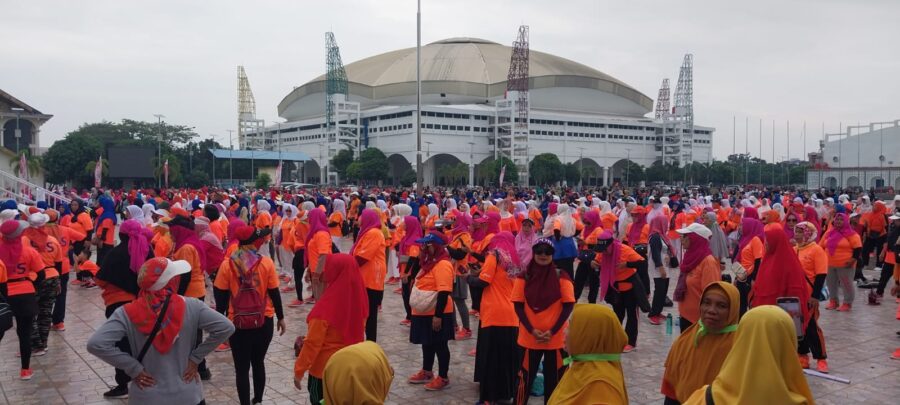 Minggu Bugar Bersama Disporasu dan KORMI Makin Diminati Masyarakat