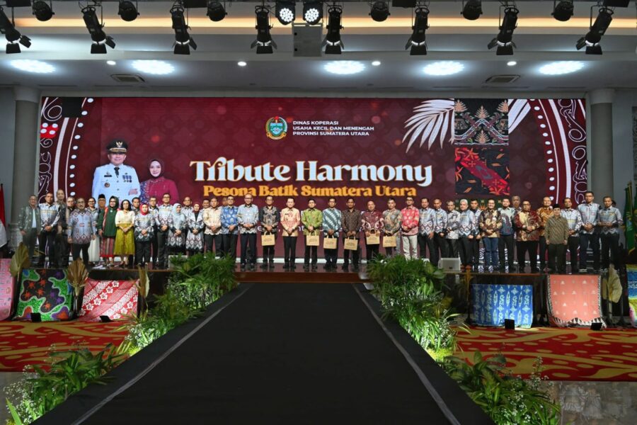 Pesona Batik Khas Sumut Meluncur Ditengah Perpisahan PJ Sumut