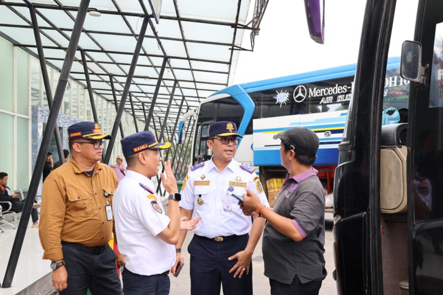 Pastikan Angkutan Mudik Lebaran Aman, Dishub Sumut Gelar Rampcheck Serentak
