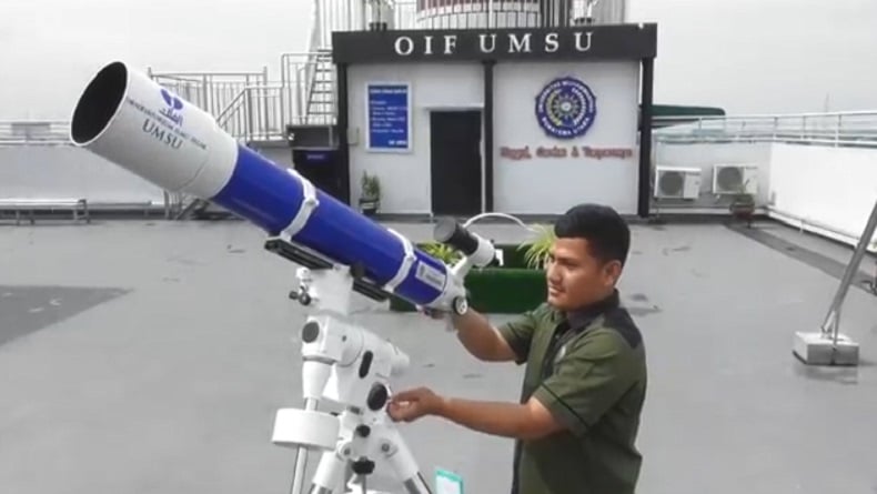 Persiapan Pantau Hilal Ramadhan Kemenag Provinsi Sumatera Utara