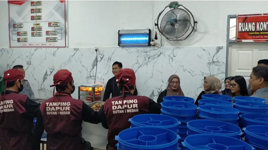 Dapur Sehat Rutan Kelas I Medan Kwalitas Hotel Bintang Lima