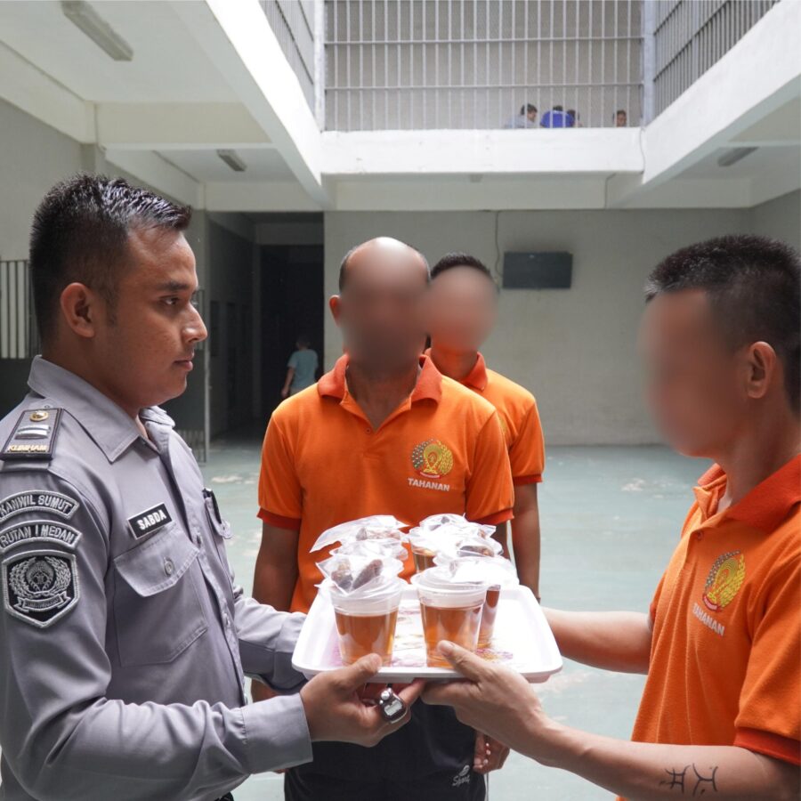 Rutan Kelas I Medan Berikan Extrafooding Kepada Warga Binaan Selama Ramadhan