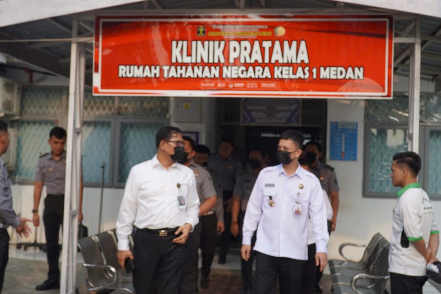 Rutan Kelas I Medan Terima Kunjungan Kerja Staff Khusus Menteri Imipas