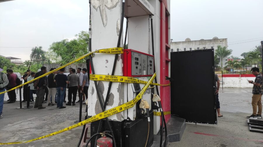 Warga Medan Kena Tipu, SPBU di Jalan Flamboyan Raya Medan Ternyata 8 Bulan Jual Pertalite Oplosan