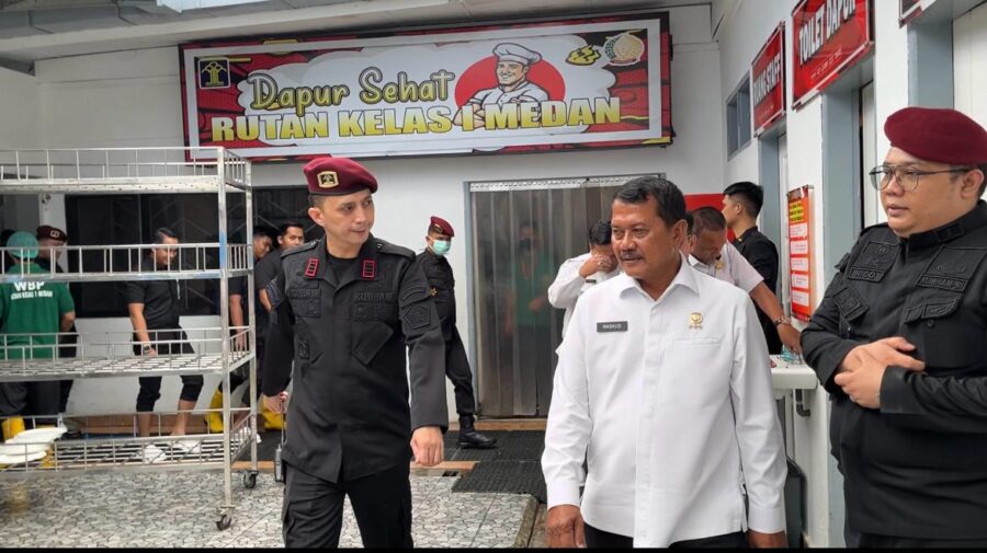 Direktur Jenderal Pemasyarakatan, Mashudi Kunjungi Rutan Kelas I Medan