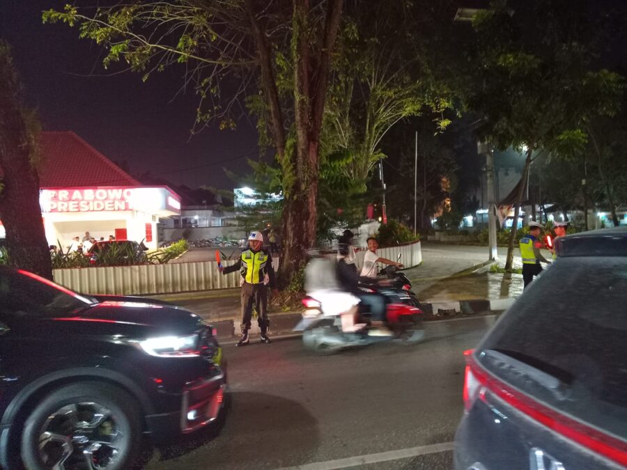 TNI-POLRI Gelar Penertiban Pelanggaran Lalulintas Malam Hari di Kota Medan