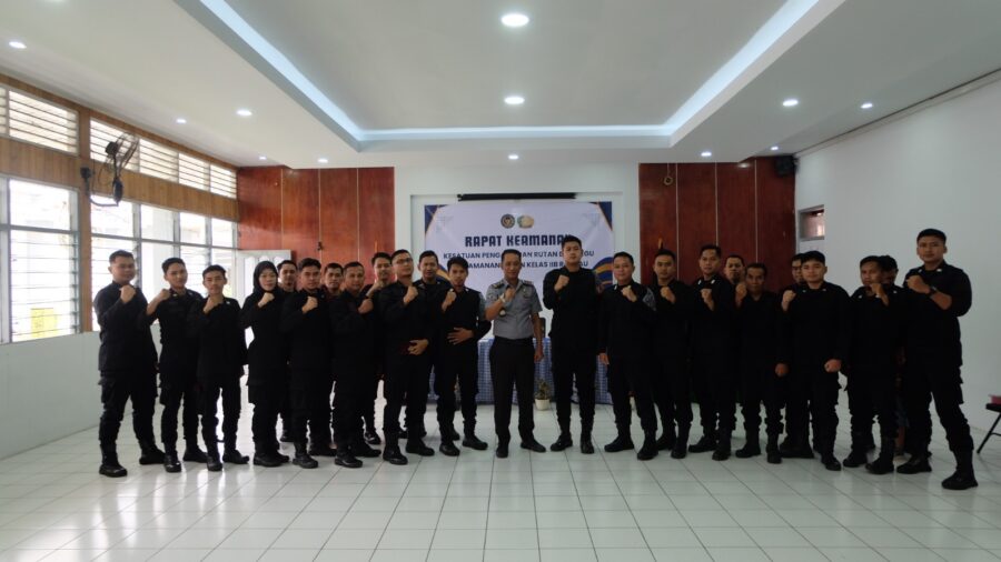 Plt. Kepala Rutan Rantau Berikan Penguatan Tusi di Jajaran Pengamanan