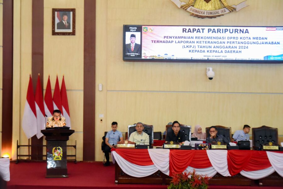 Terima Rekomendasi DPRD atas LKPJ TA 2024, Rico Waas: Memotivasi Pemko Medan Berikan Pelayanan Terbaik