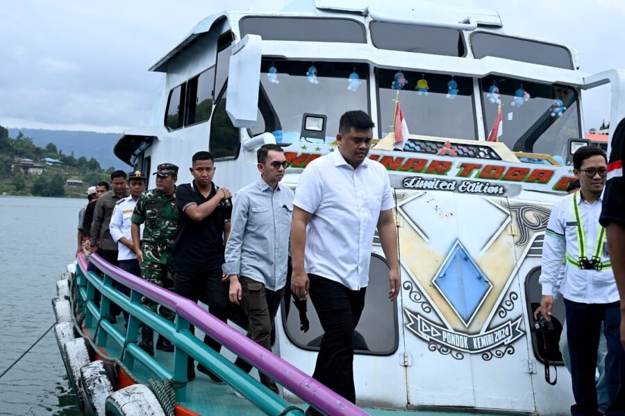 Tinjau Kondisi Kapal Penyeberangan, Gubernur Sumut Pastikan Standar Keamanan