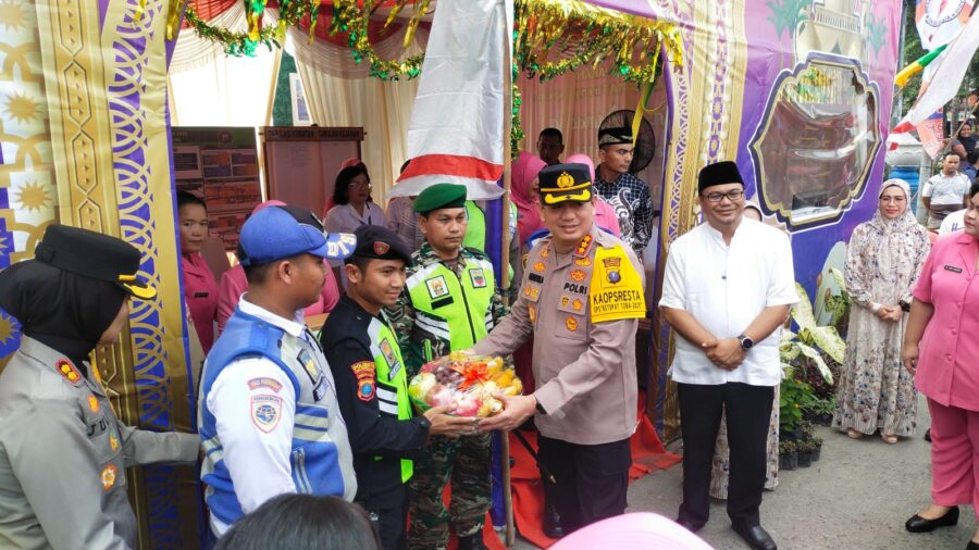 Kodim 0204/DS bersama Forkopimda Deli Serdang Tinjau Pos Pam Idul Fitri 2025