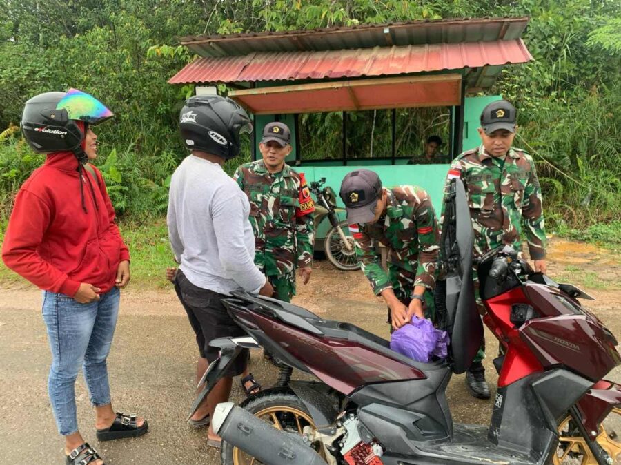 Satgas Yonzipur 5/ABW Perketat Sweeping Keamanan Jelang Hari Raya Idul Fitri