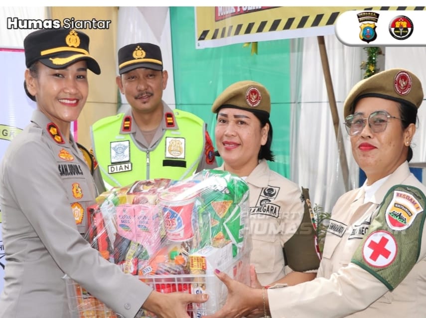 Cek Pos Pam Ops Ketupat Toba 2025, AKBP Sah Udur: Beri Pelayanan Prima dan Tetap Waspada