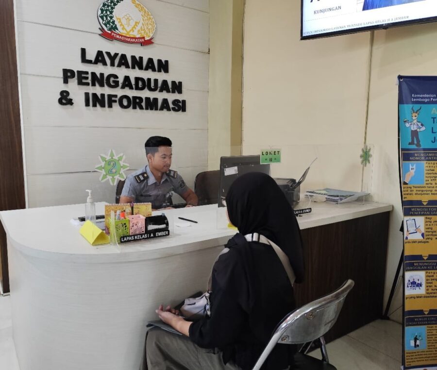 Harapan, Rindu Menyatu dan Bercampur Bahagia di Lapas Jember