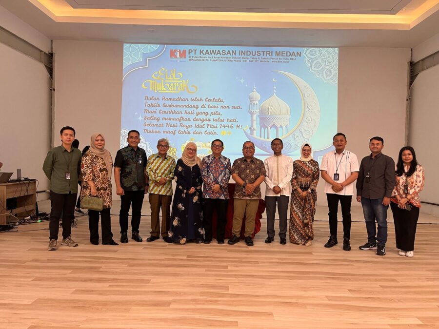 BRI Medan Hadiri Halalbihalal Perkuat Sinergi Dengan PT KIM