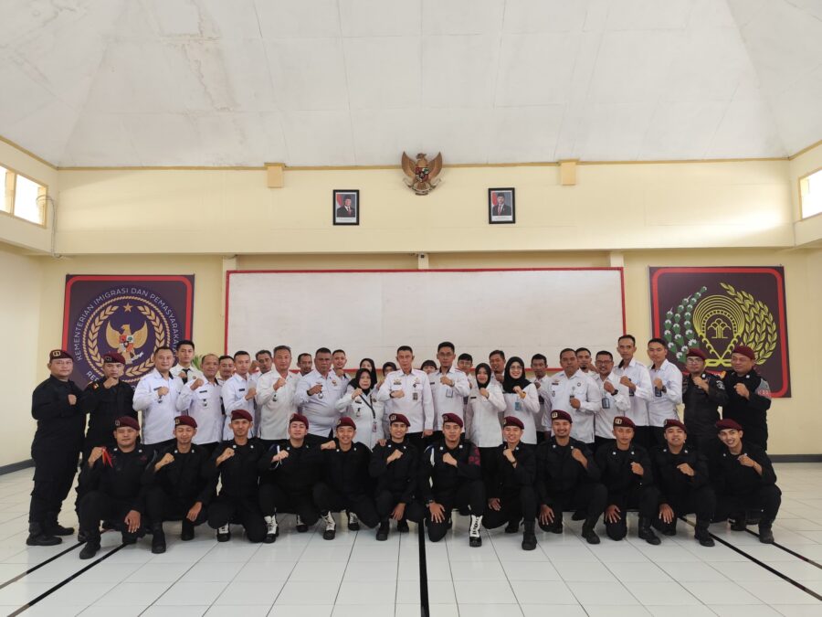 Perkuat Sinergi, Lapas Jember Ikuti Apel Bersama