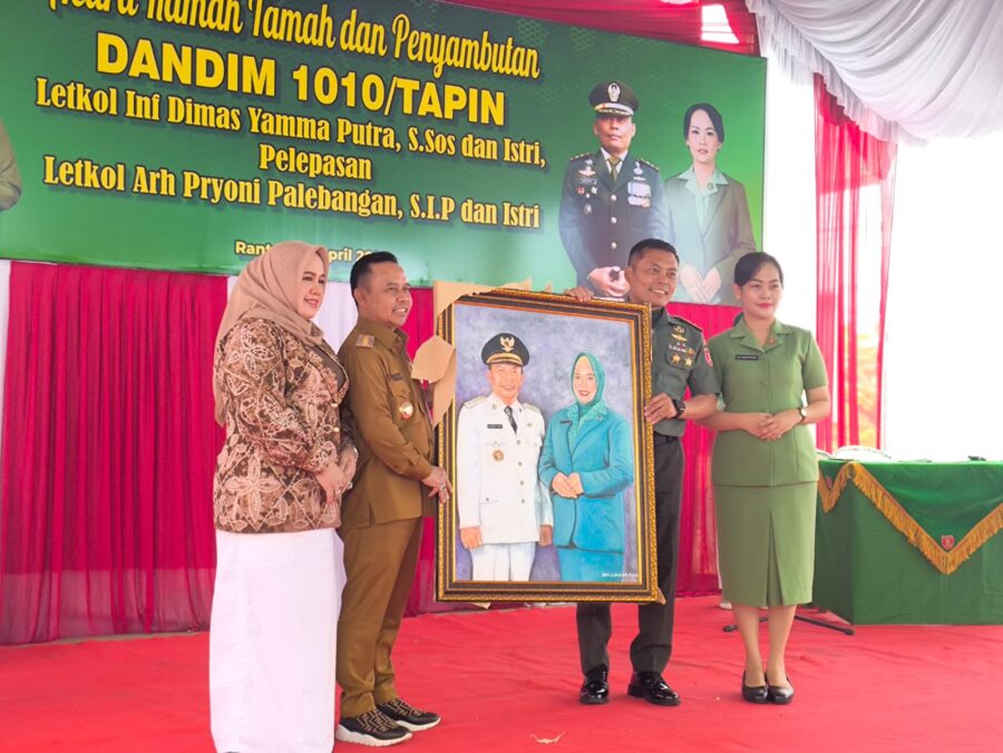 Plt Karutan Rantau Hadiri Acara Ramah Tamah dan Penyambutan Dandim 1010 Tapin