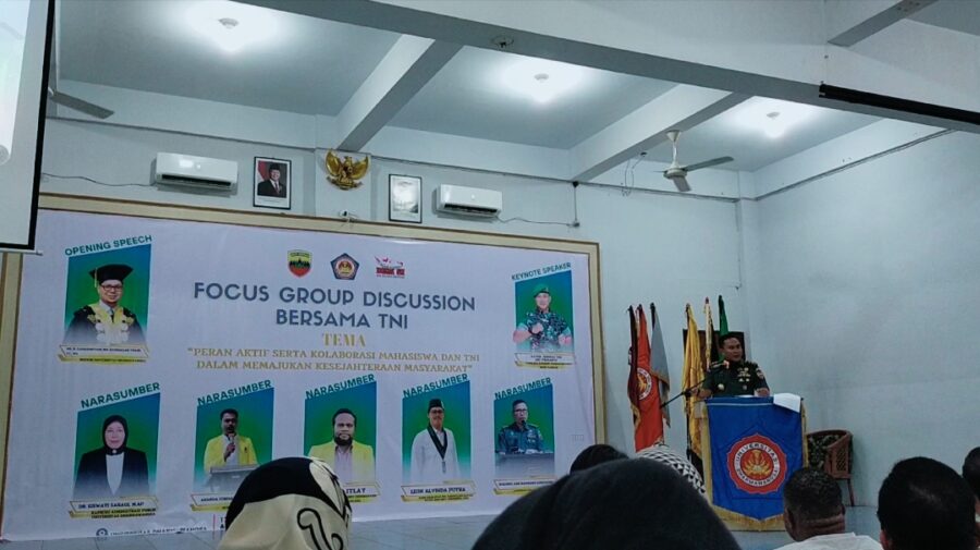 Seminar “Peran Aktif Serta Kolaborasi Mahasiswa dan TNI Dalam Memajukan Kesejahteraan Rakyat”