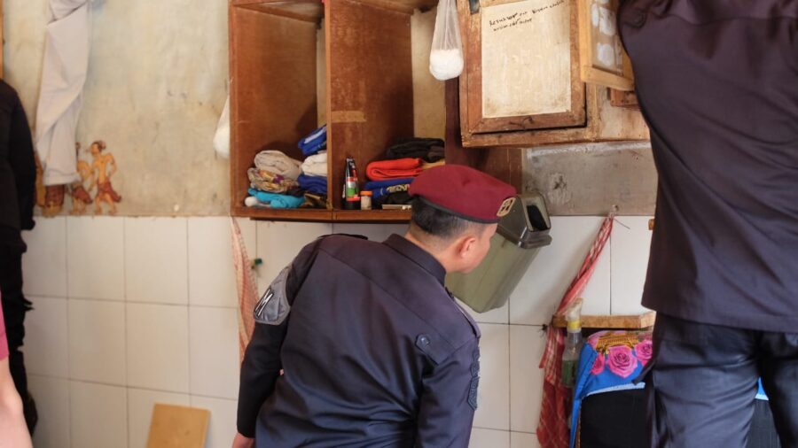 Penggeledahan Rutin di Rutan Kelas IIB Rantau, Komitmen Perangi Barang Terlarang