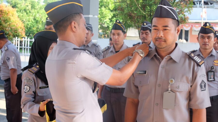 Momentum Kenaikan Pangkat di Rutan Rantau: Tugas Semakin Berat, Dedikasi Harus Menguat
