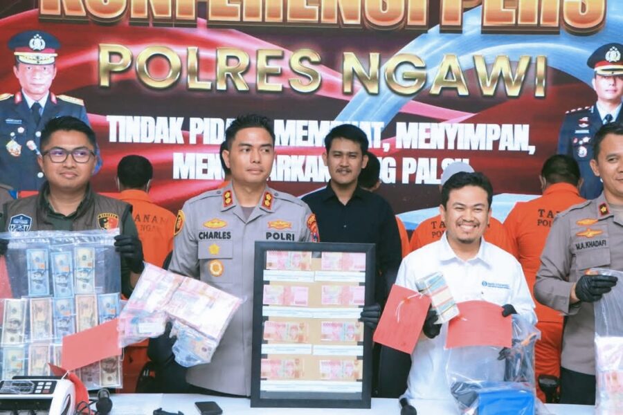 Dua Kepala Desa Edarkan Uang Palsu, Begini Kronologinya
